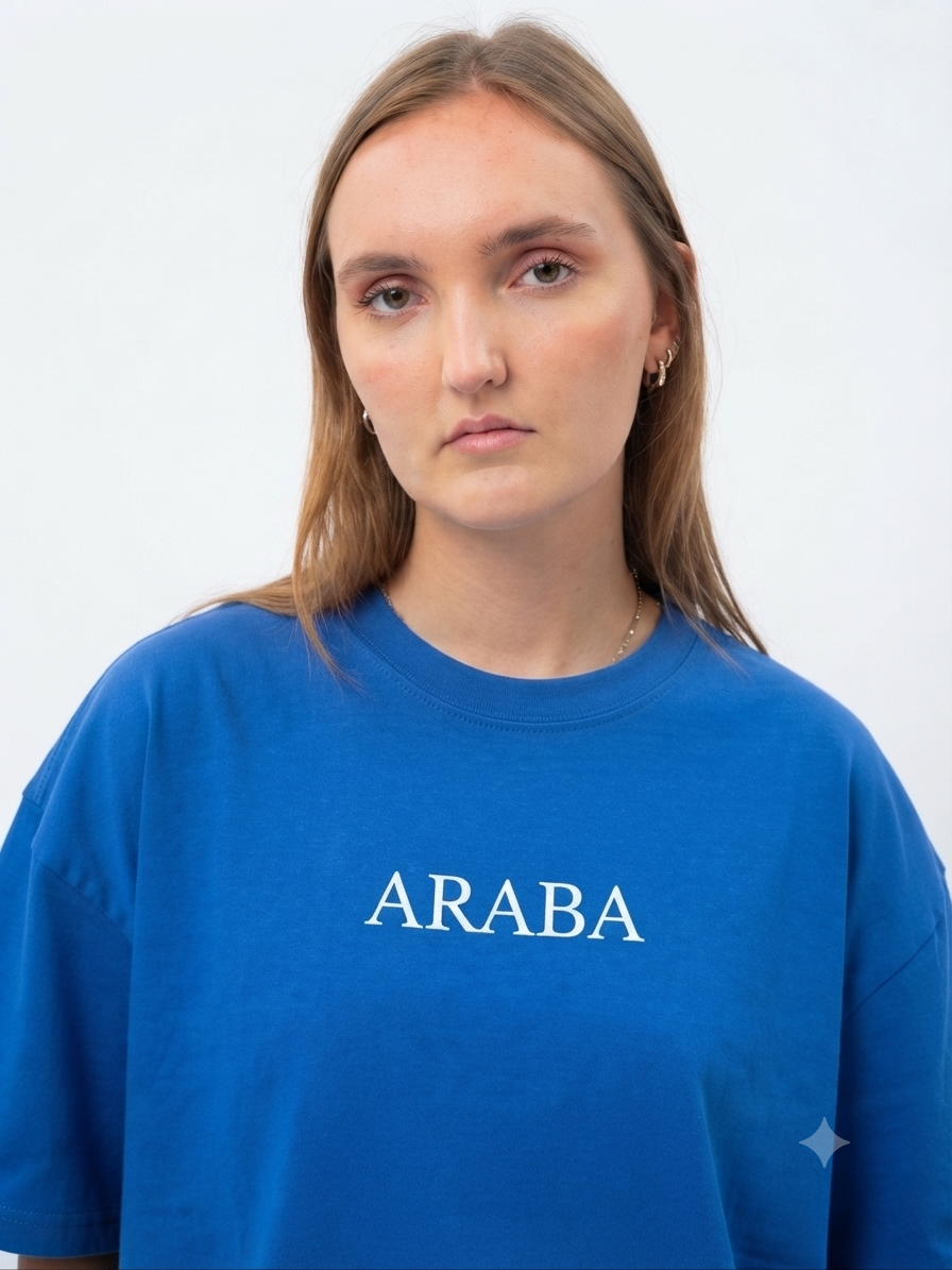 Blue T-Shirt Araba
