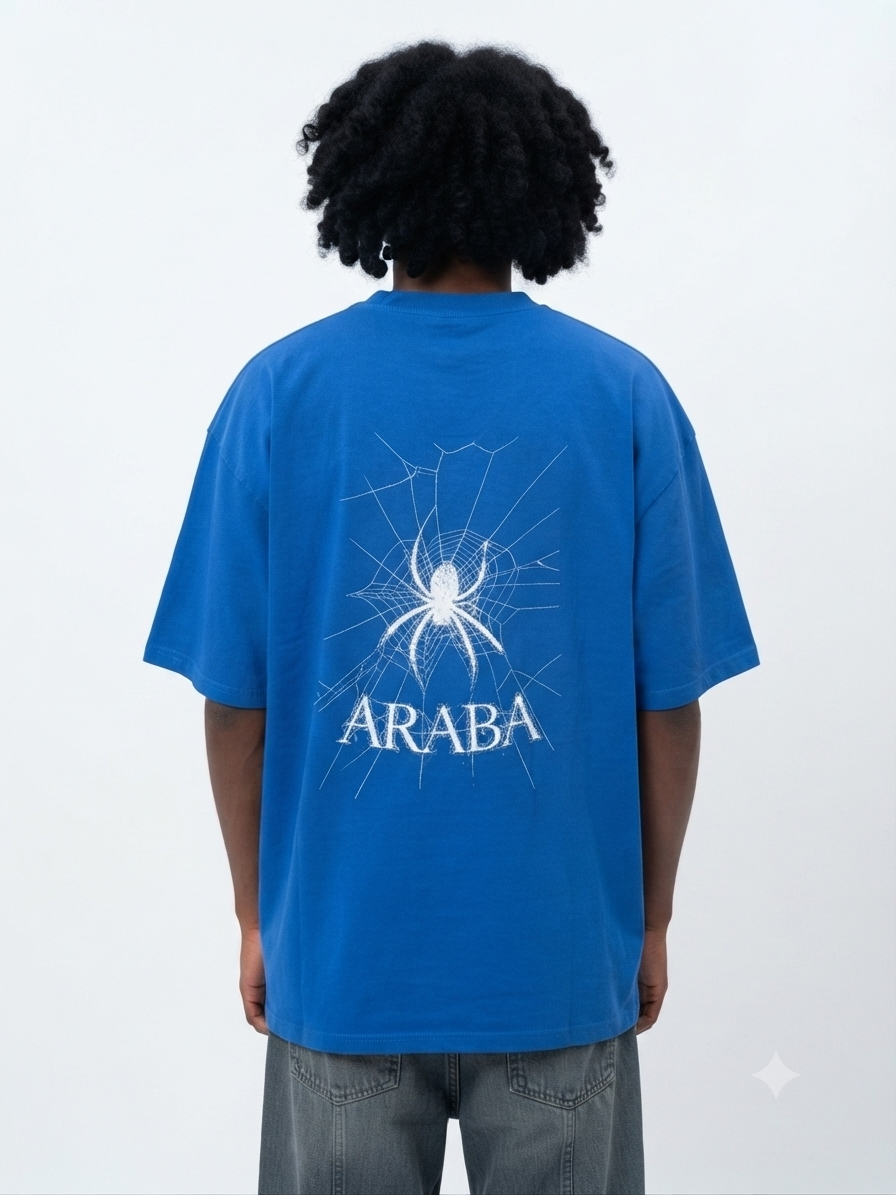 Blue T-Shirt Araba