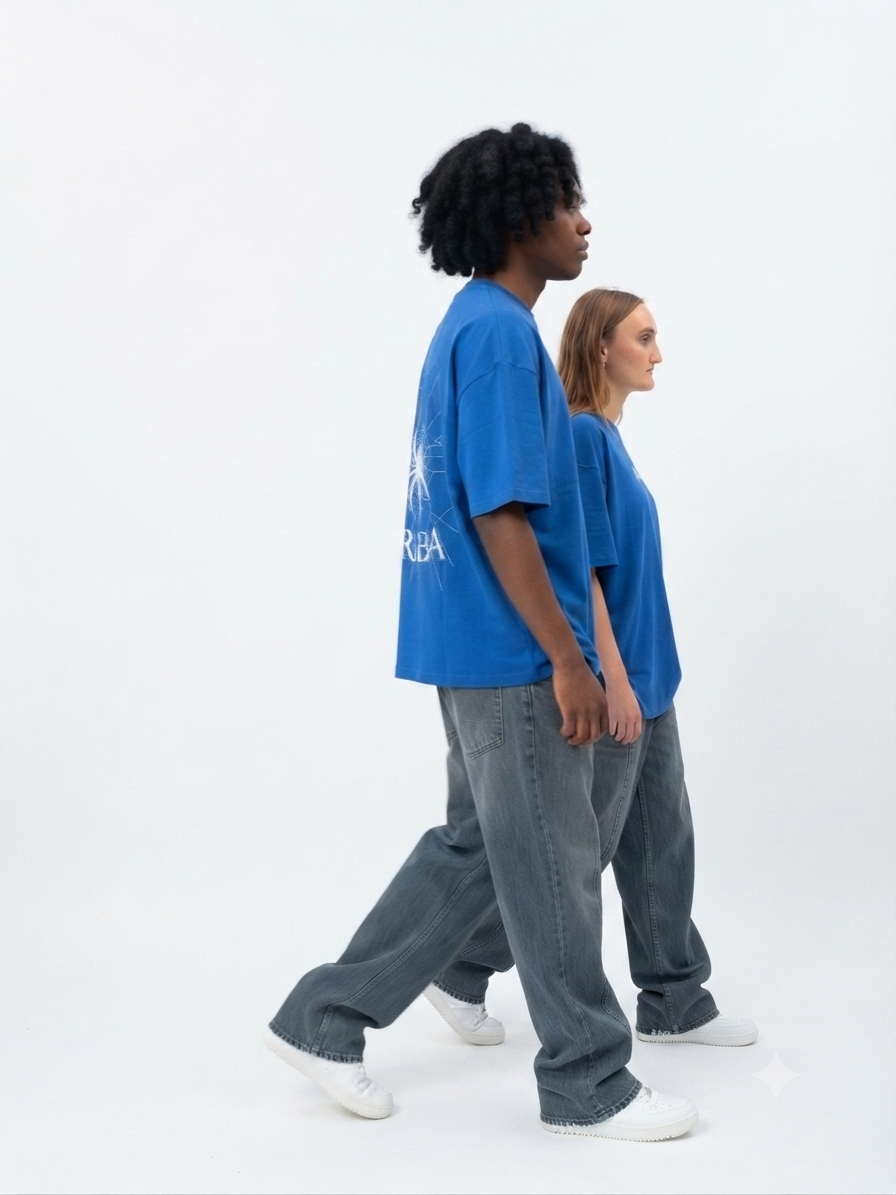 Blue T-Shirt Araba