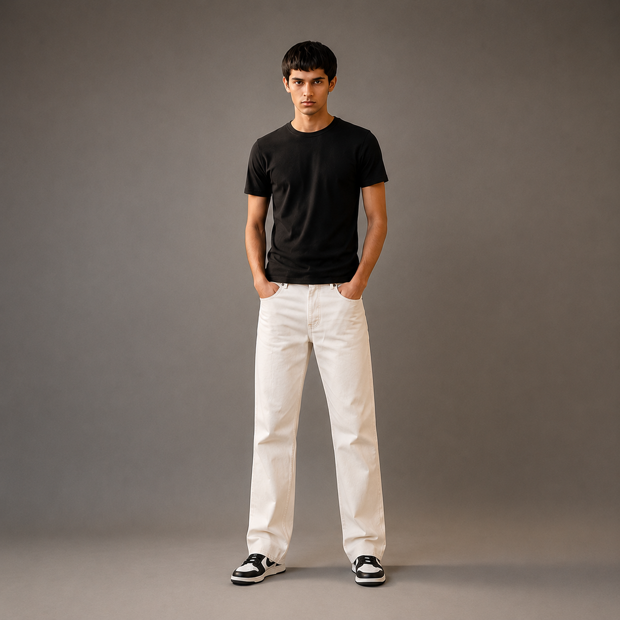 Cream Jeans