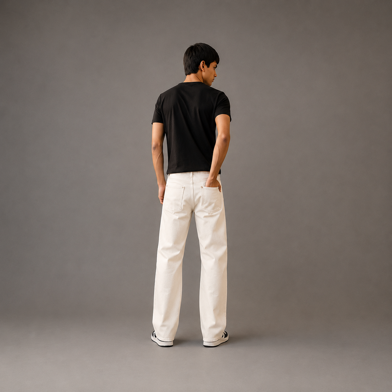 Cream Jeans