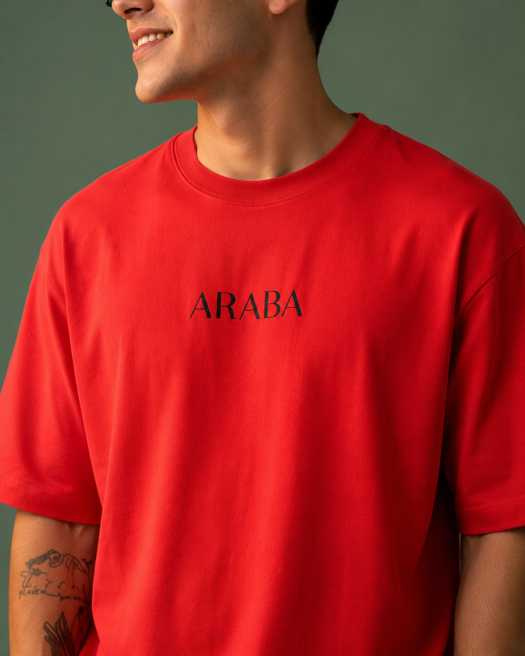 Red T-Shirt Araba
