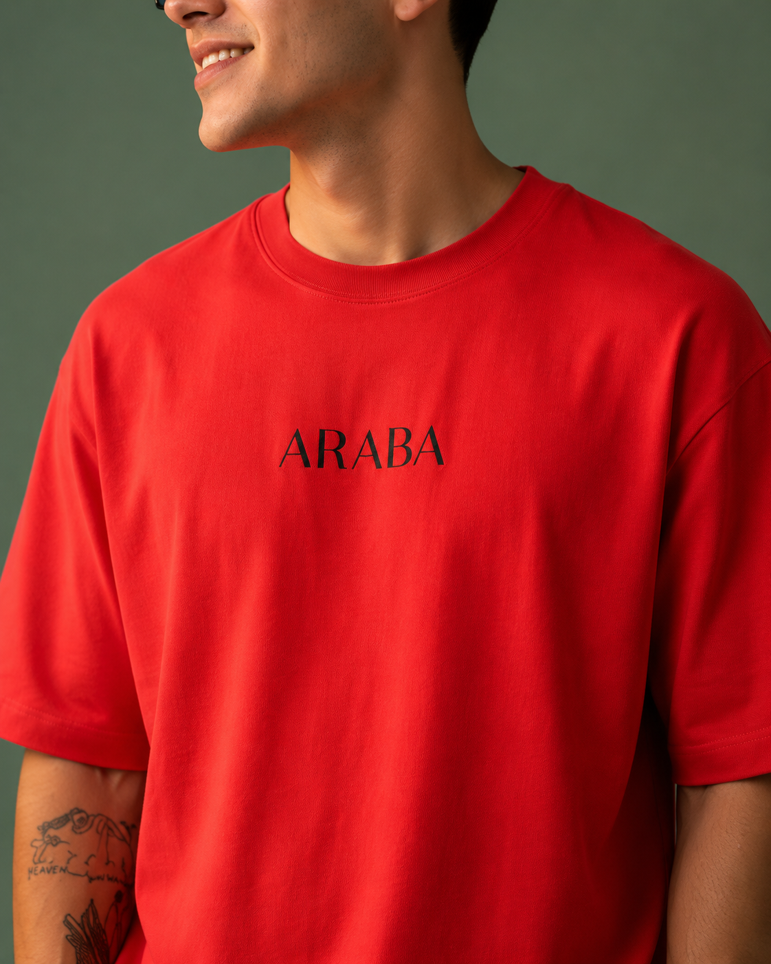 Red T-Shirt Araba