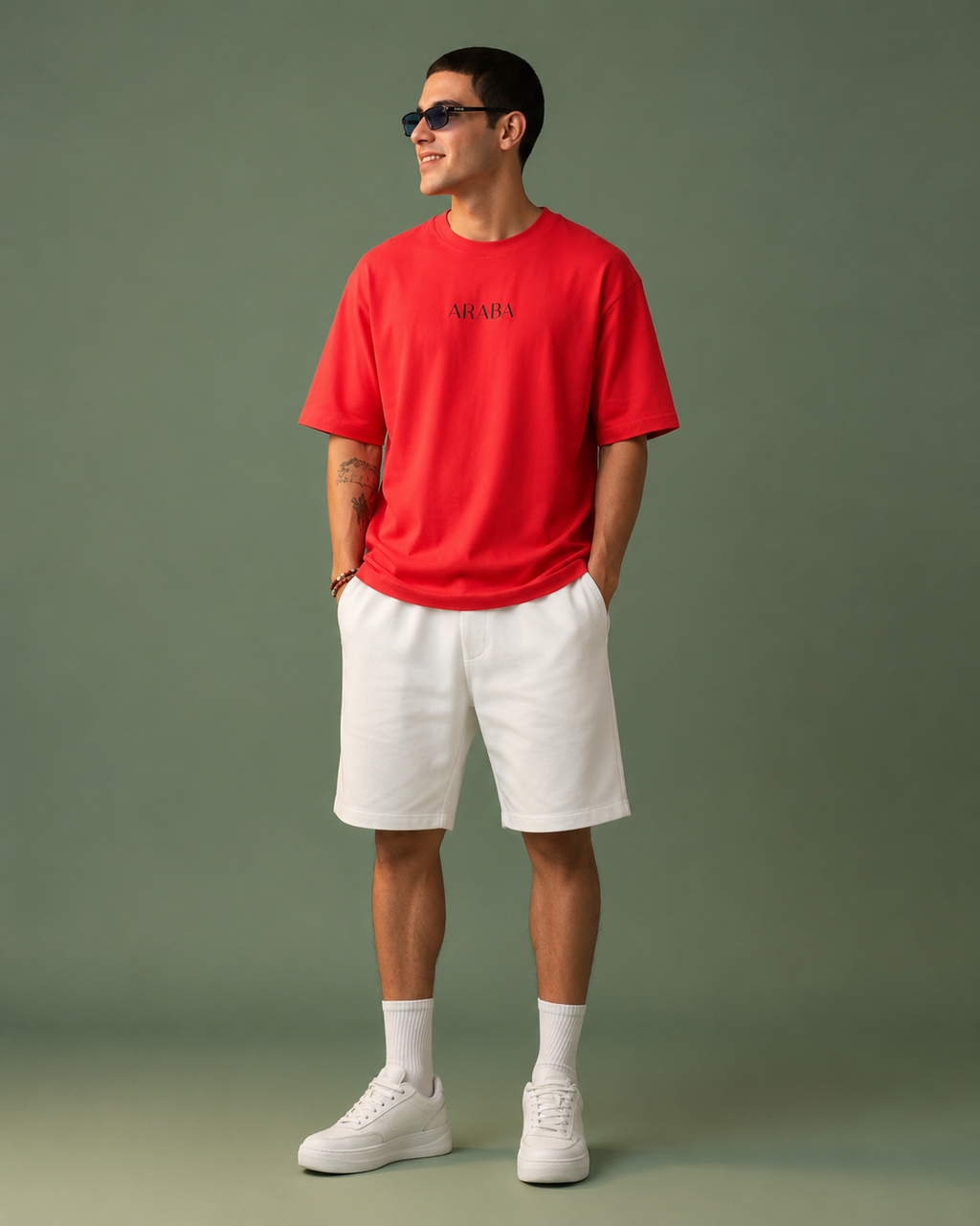 Red T-Shirt Araba
