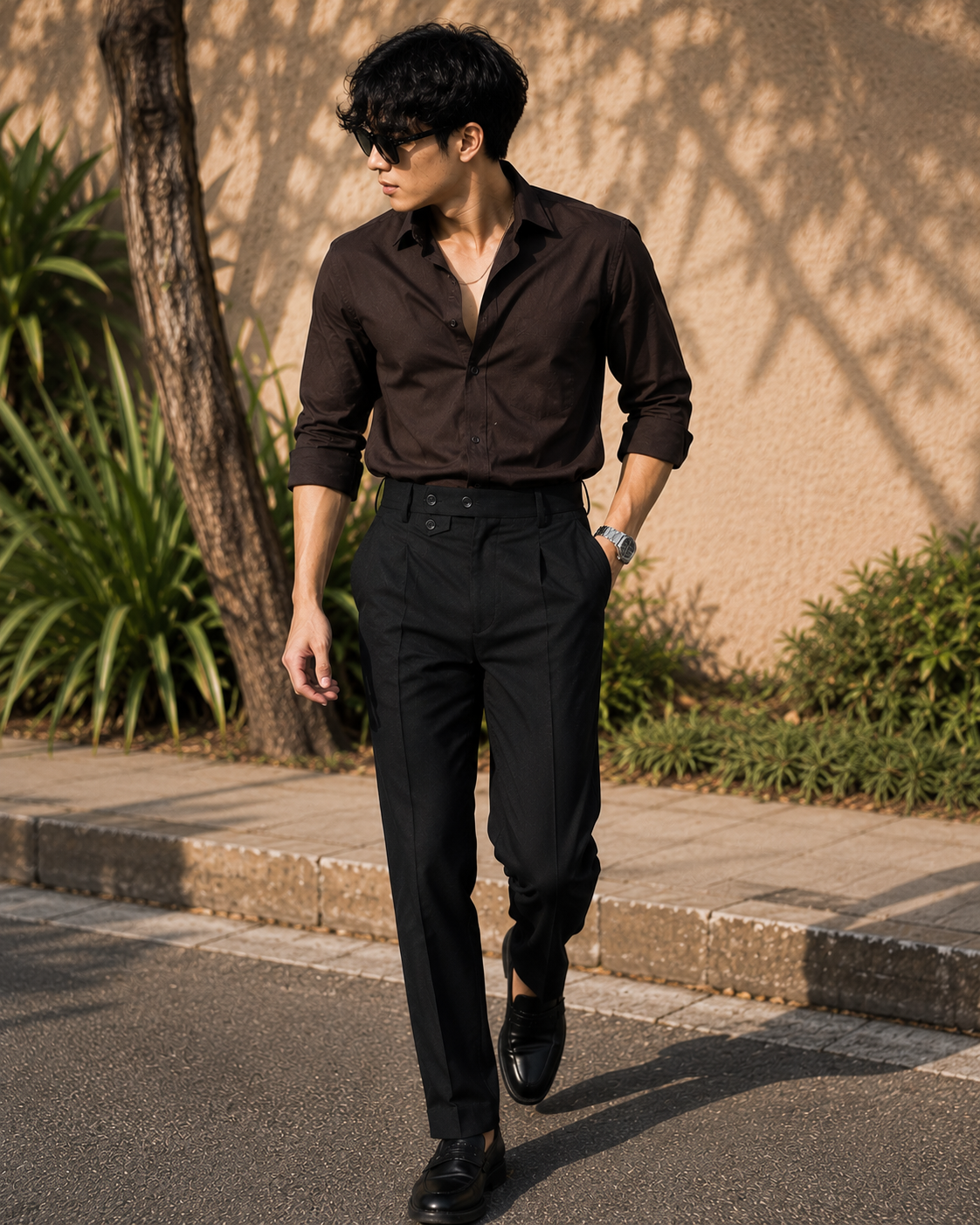 Black Korean Trouser