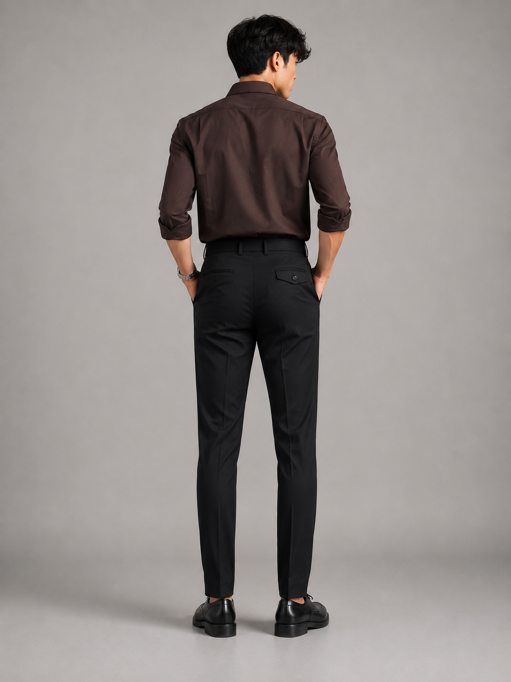 Black Korean Trouser