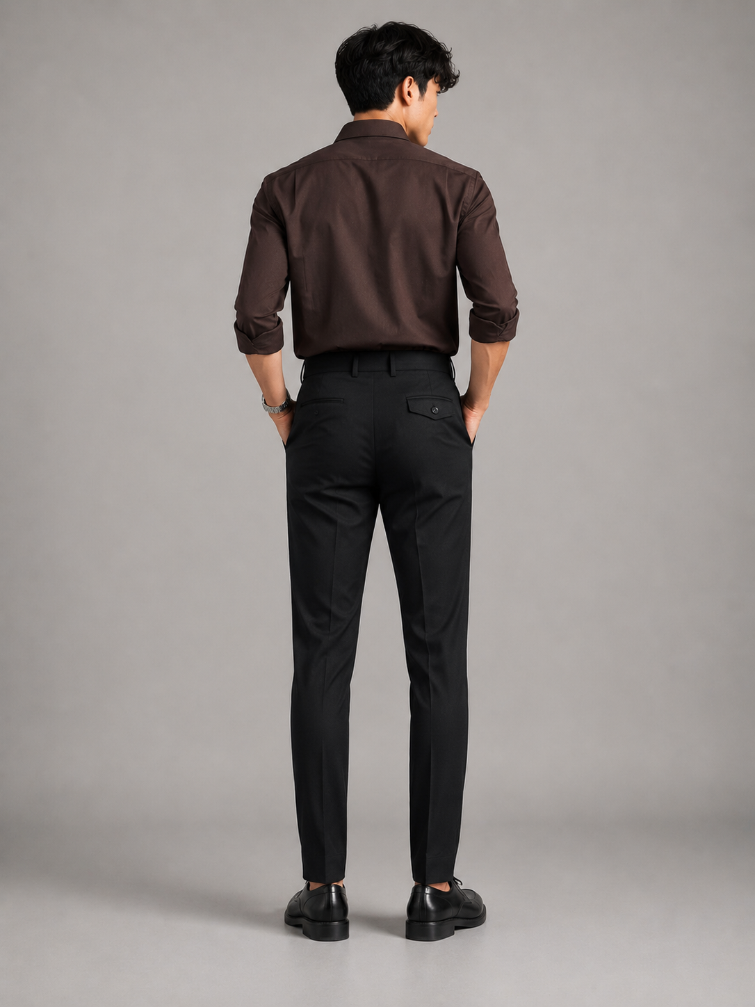 Black Korean Trouser