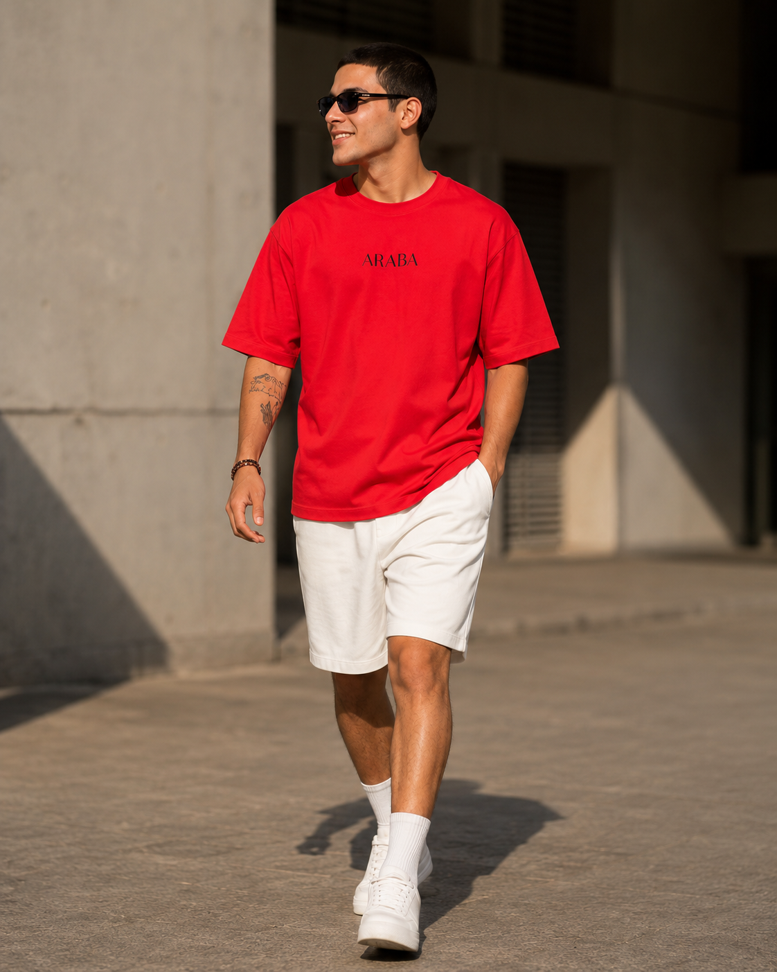 Red T-Shirt Araba