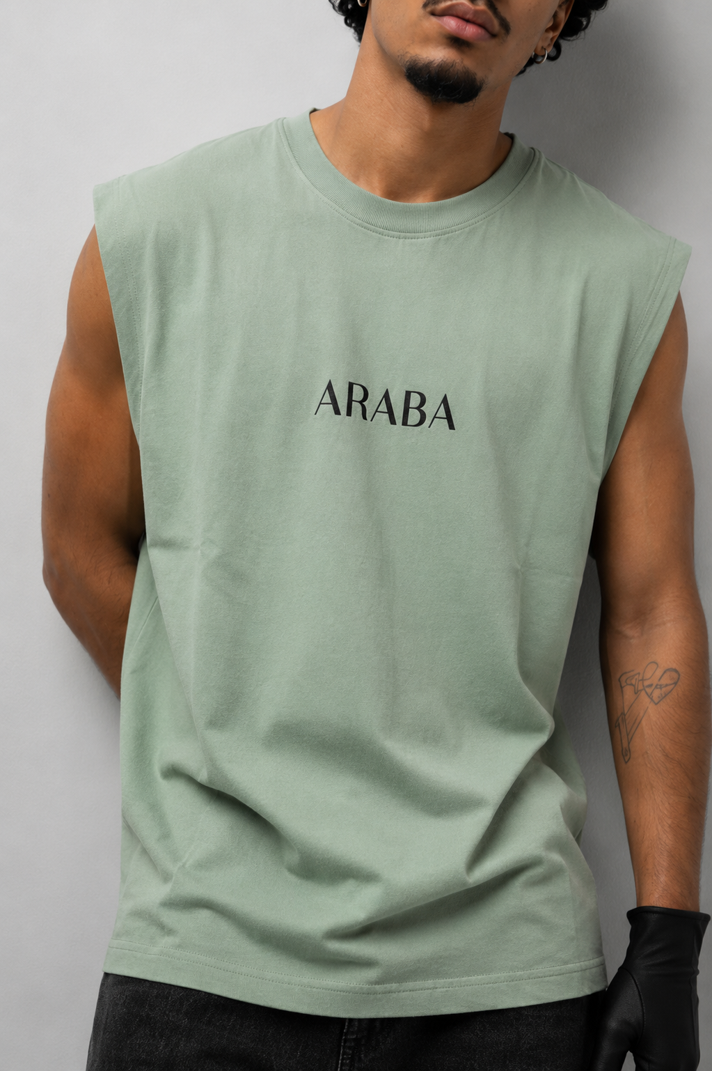 Pistachio Green Tank Top